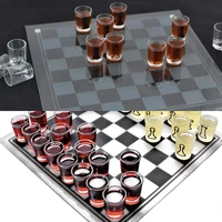 small shot glass chess board drinking game set intelligent interactive exquisite workmanship interesting toy for travel party