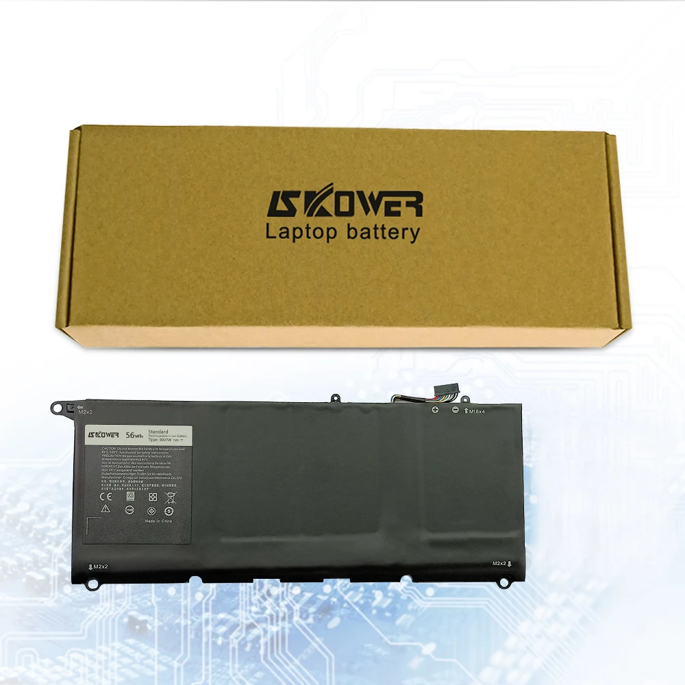 Аккумулятор Lapotp для Dell XPS 13 9343 9350 JD25G 90V7W 7 4 В/56 Вт/ч бесплатная доставка | Компьютеры