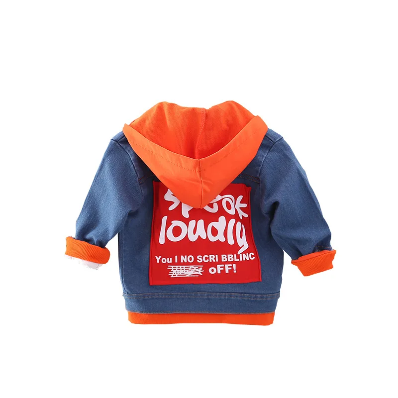 

New Spring Autumn Children Fashion Clothes Baby Boys Girls Casual Hooded Jacket Kids Infant Clothing Toddler Letter Tracksuit