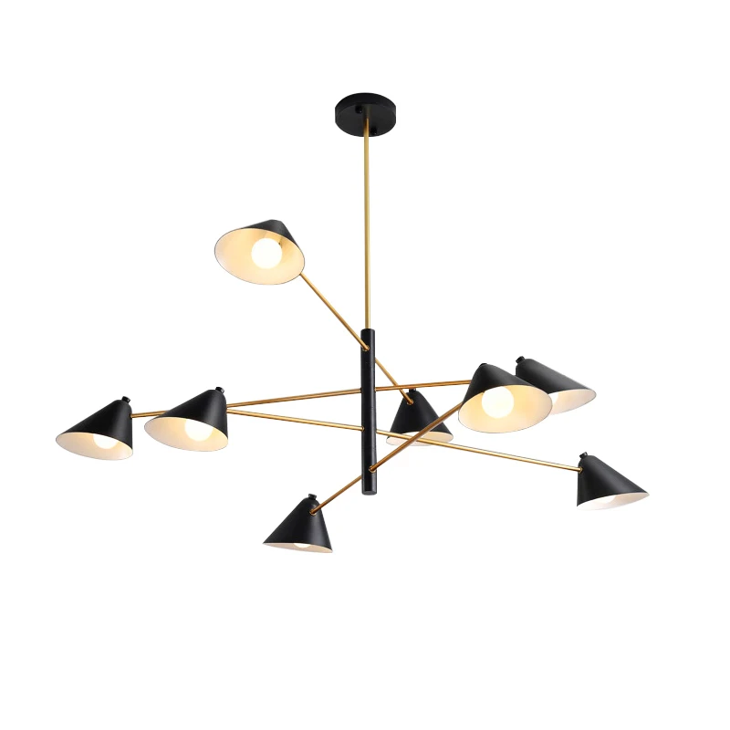 Modern Chandelier Living Room Led Lighting Kitchen Island Pendant Light Bedroom Decor Lamp Indoor Lighting Fixtures Pipe Erected