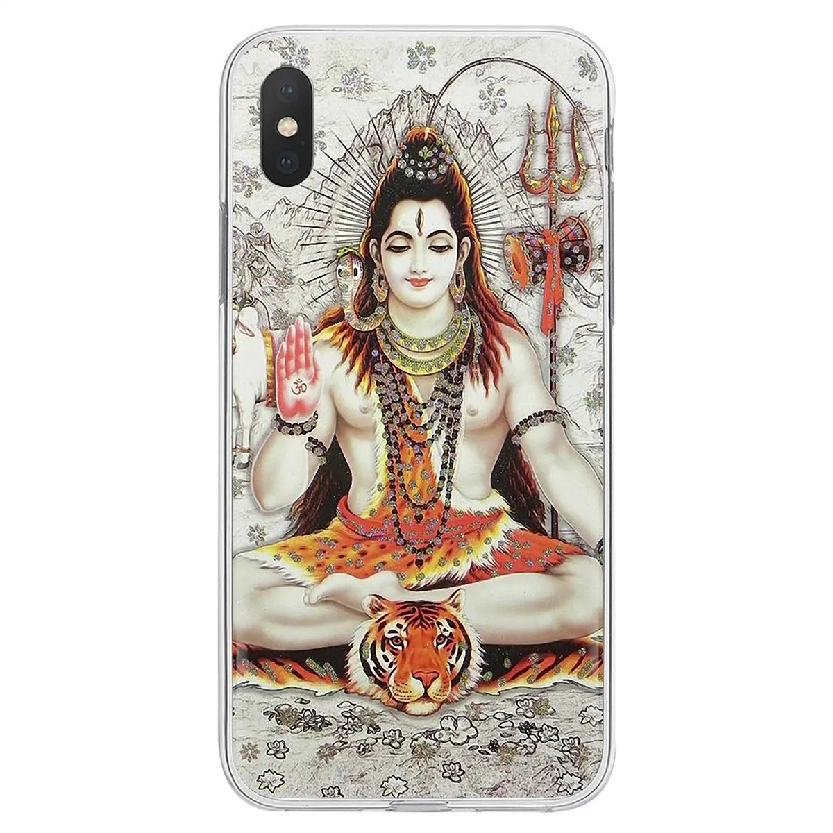 Гладкий Чехол из силикона чехол Индия Индийский Бог Шива езда нанди для huawei G7 G8 P7