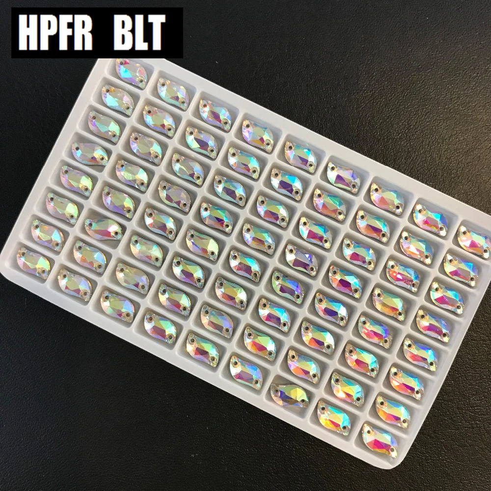 Русалка Кристалл AB форма пришивать Стразы стиль для изготовления платья