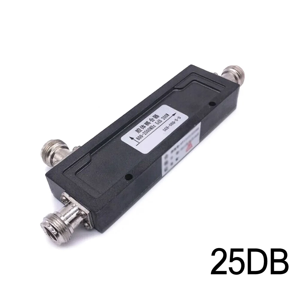 200 Вт 800-2500 МГц n-тип Женский РЧ коаксиальный направленный соединитель модель 5 ~ 40