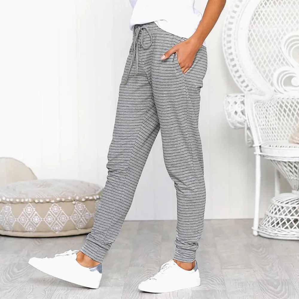 Женские спортивные штаны с высокой талией эластичные для спортивного зала