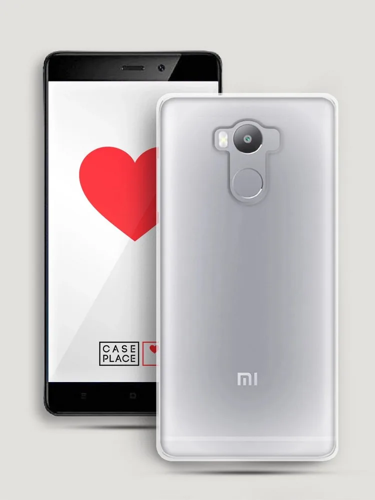 Силиконовый прозрачный чехол для Xiaomi Redmi 4 Pro защитный тонкий мягкий