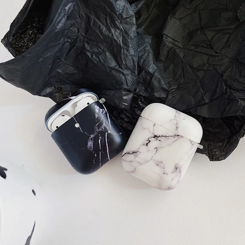 GimfunFor Apple Airpods чехол мраморный милый чехол для Apple Airpods 2 1 чехол Аксессуары для наушников Air Pods Чехол Коробка Coque