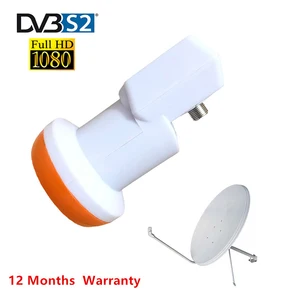 Универсальный сигнал HDTV SAT, KU Band Single LNB, водонепроницаемый, с высоким коэффициентом усиления, с низким уровнем шума, 0,1 дБ, ccam iks для спутниковой ТВ-антенны