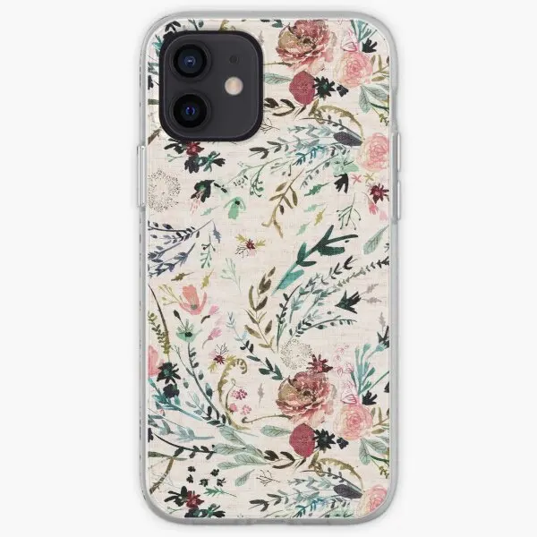 

Fable Floral Phone Case for iPhone X XS XR Max 5 5S SE 11 12 13 Pro Max Mini 6 6S 7 8 Plus Silicon Photos Accessories Pattern