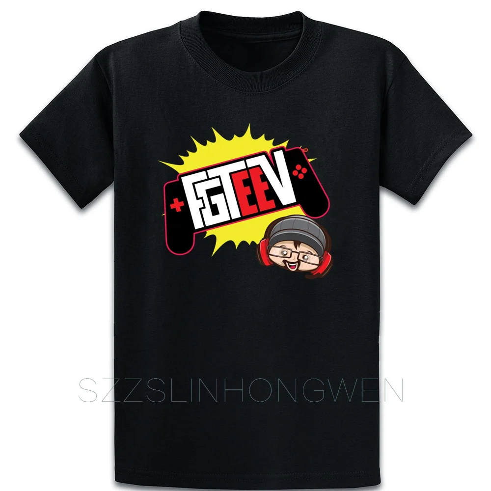 Fgteev 2019 Logo T Shirt Short Sleeve Character Humor Spring Autumn Unique Loose S-XXXXXL Standard |
