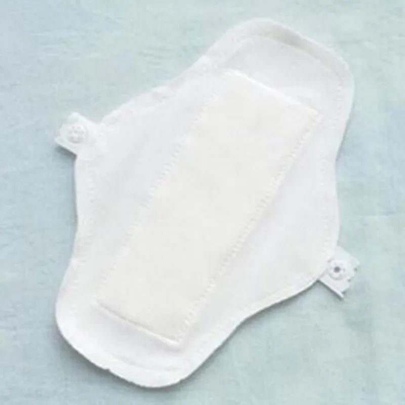 3 Pcs/lot Thin Reusable Menstrual Cloth Sanitary Pad Washable Waterproof Panty Liners White Pads for Women Feminine Hygiene |