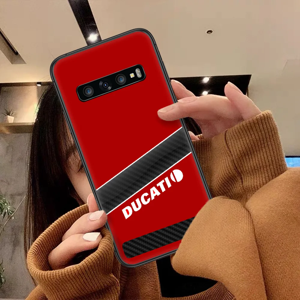 

Famous Motorcycle Phone Case For Samsung Galaxy Note S 8 9 10 20 Plus E Lite Uitra black Funda Silicone Cover Tpu