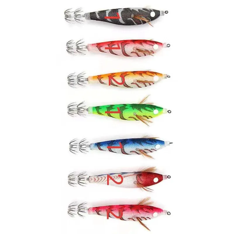 10 шт. джиг-кальмар приманка для рыбалки крючок зонтичного кальмара