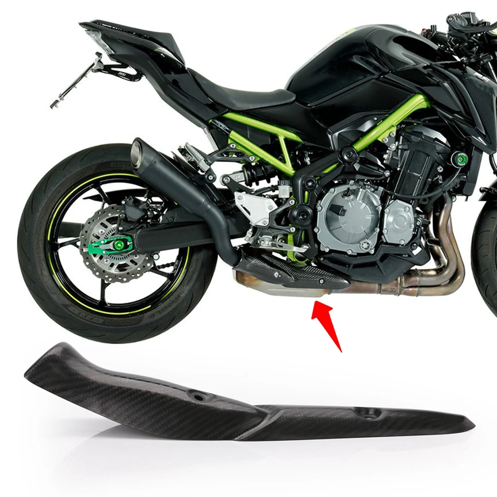 Защита выхлопной трубы глушителя мотоцикла для Kawasaki Z900 17 19| |