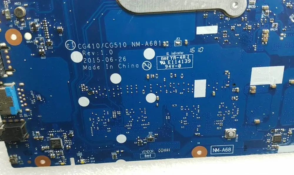 Материнская плата для ноутбука Lenovo Ideapad 100-15IBD 100 15IBD CG410 CG510 NM-A681 процессор i5-5200U i5 5200U