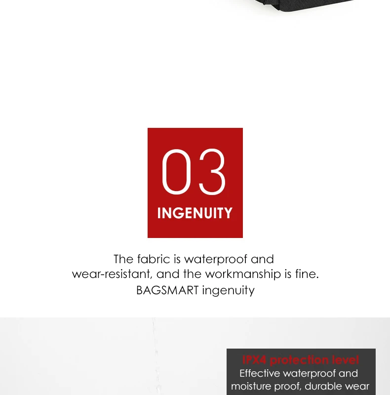 BAGSMART, новинка, мужской рюкзак для ноутбука, 15,6 дюймов, рюкзак, школьная сумка, для путешествий, водонепроницаемый рюкзак, женский, для ноутбука, сумка для компьютера