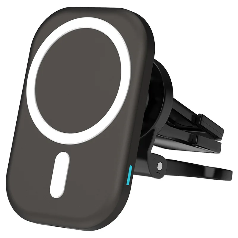 

9V 15W Smart Car Charger Magnet Adsorption Car Phone Wireless Charger Mobile Phone Holder Fast Charging Smart Charging