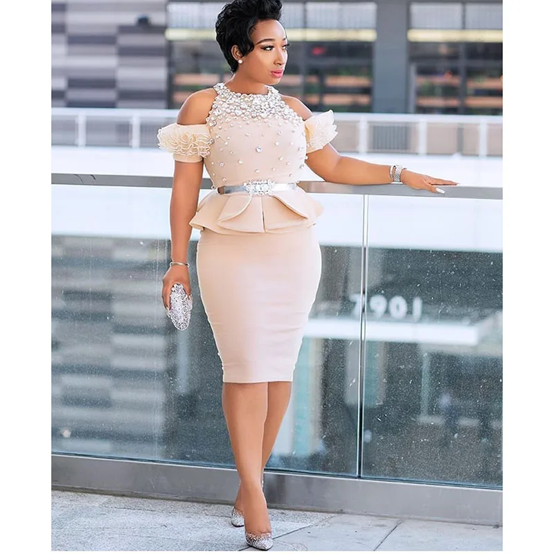 

Комплект женский в африканском стиле, летний элегантный топ Дашики + облегающая юбка на бедрах, вечерний наряд из 2 предметов, Африканский ст...