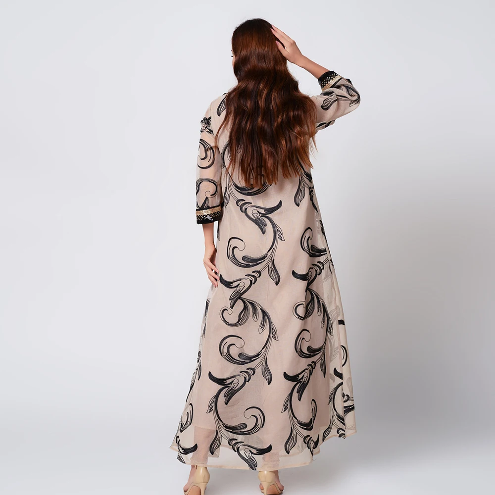 

Eid Mubarak Abaya Dubai Turkey Muslim Dress Vestidos Robe Femme Islam Clothing Dresses Abayas For Women Kaftan Musulman De Mode