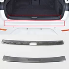 Автомобильные аксессуары для VW Volkswagen Arteon CC 2017-2021, стальные внутренние и внешние защитные накладки на задний бампер, 2 шт.