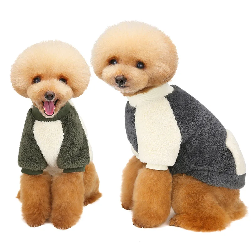 

Dog Hoodie Pullover Hoodies for Dogs Fleece Coats Warm Autumn Winter Dog Clothes for Small Dogs Pocket Elastic Hoodies Sweater