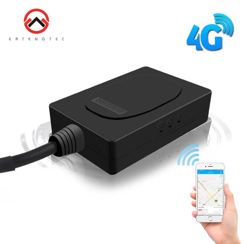GPS Tracker 4G Rastreador Locator Remote Control Vibration Alarm Global Use Realtime Tracking трекер Anti-theft | Автомобили и