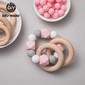 1 шт., силиконовое кольцо-прорезыватель для зубов