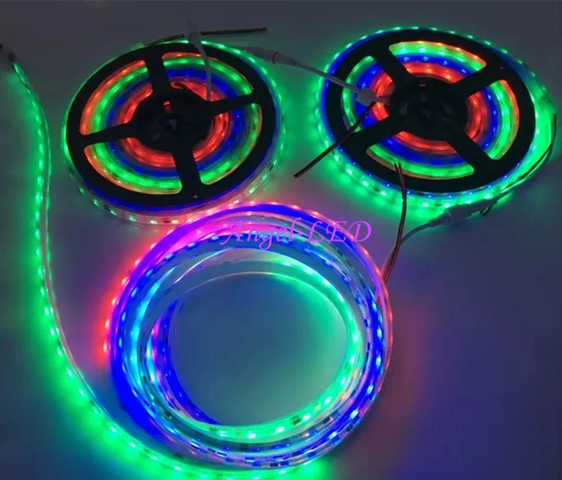 Лента Светодиодная гибкая SMD 5050 RGB 12 В постоянного тока 5 м/рулон 30