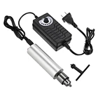 Миниатюрная электрическая ручная дрель, 6-24 В постоянного тока, 385, двигатель постоянного тока с патроном JT0, инструмент сделай сам для обработки печатной платы, алюминия