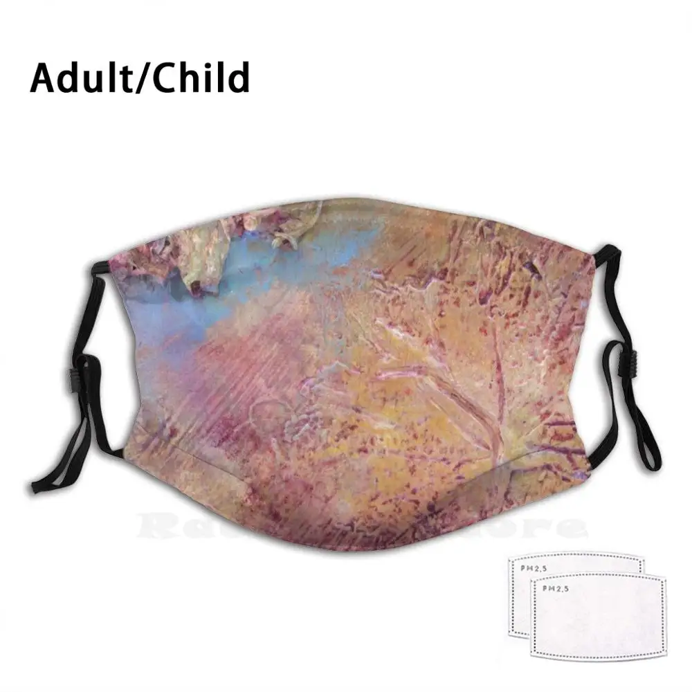 Винно вдохновленная Абстрактная живопись смешной принт многоразовый фильтр Pm2.691