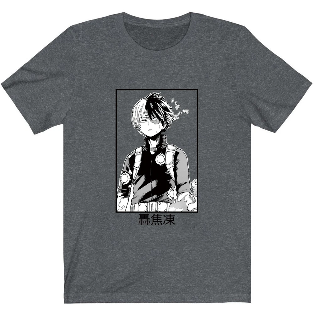 

Katsuki Bakugo T-shirt My Hero Academia Japanese Anime T Shirt Women T-shirt Casual Cool Tshirt Unisex Top Tees Male