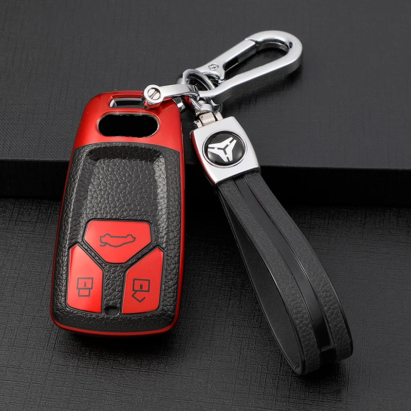 Кожаный ТПУ смарт-чехол для автомобильного ключа с дистанционным управлением
