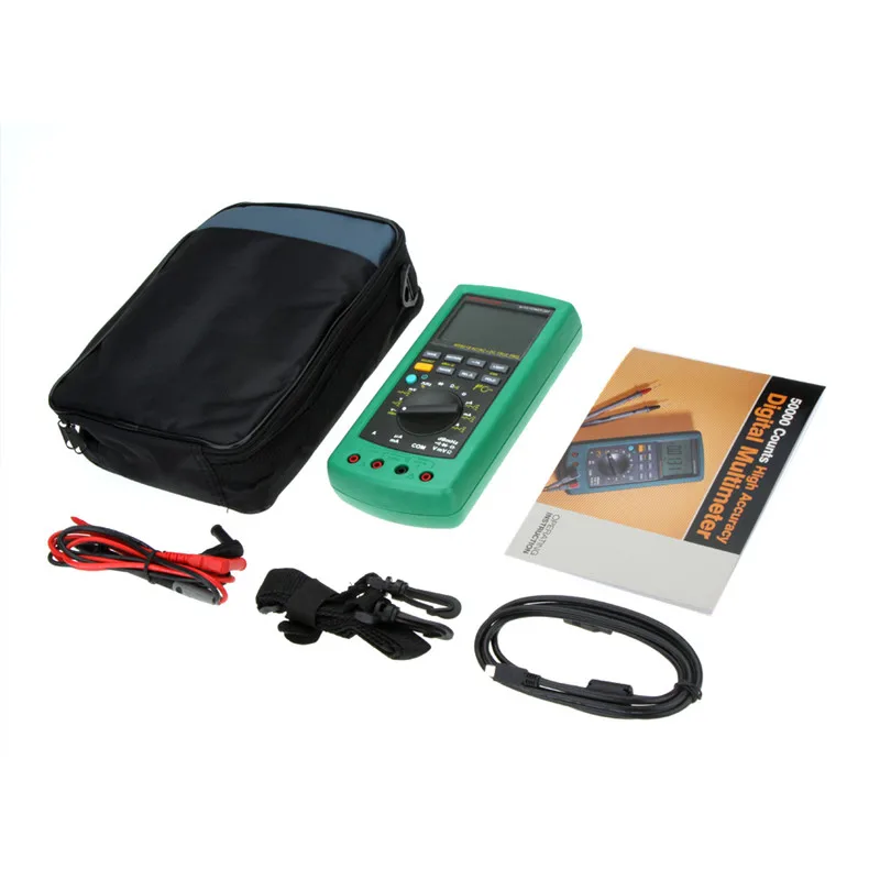 MASTECH MS8218 Digital Multimeter 50000 Counts True RMS DMM dB Meter w/RS232 Interface High Accuracy Precision Multimetro | Инструменты