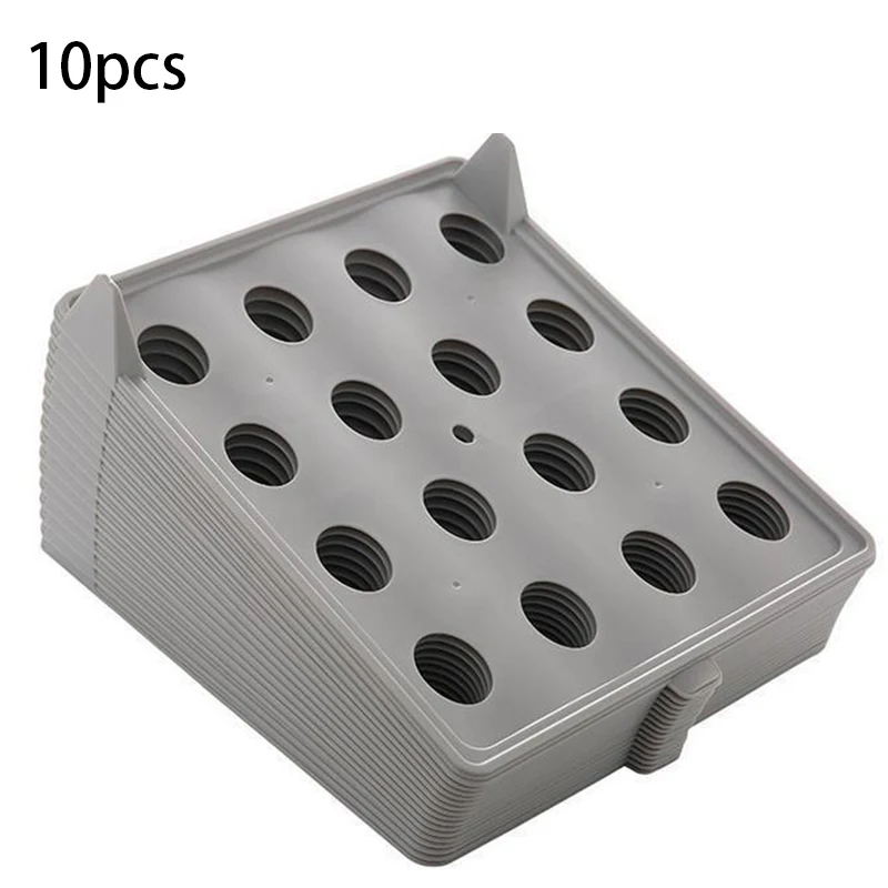 10pcs 5/15pcs держатель для хранения стойку Съемная одежда складной гладильная доска шкаф футболки Организатор ящика шкафа, окаймленная тканью, держатель стойки - Цвет: 10pcs