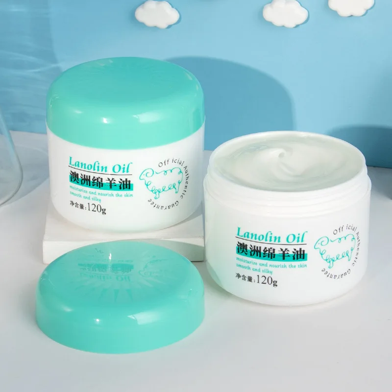 LAIKOU 120g Sheep oil Essence Nourish Cream Moisturizing Cream Improve Dry Face Skin Care Whitening Facial Care Face Cream