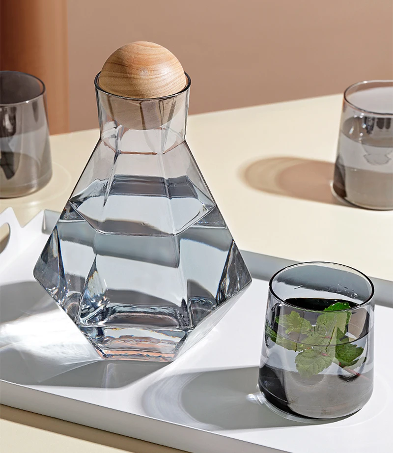 Стеклянный фоточайник My Water Pots необычный чайник холодной воды 1200 мл 1400 с