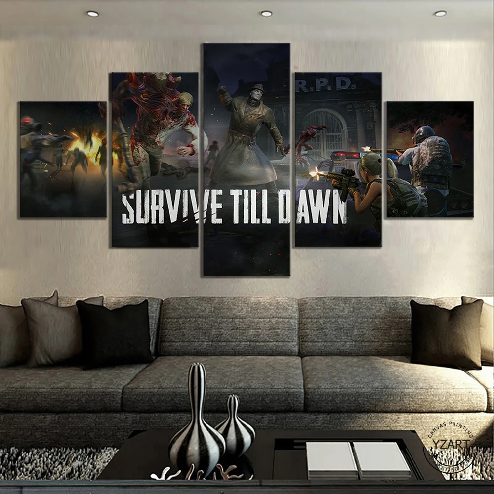 PUBG Выживание до рассвета игры Искусство HD Настенная картина Pubg игровой постер