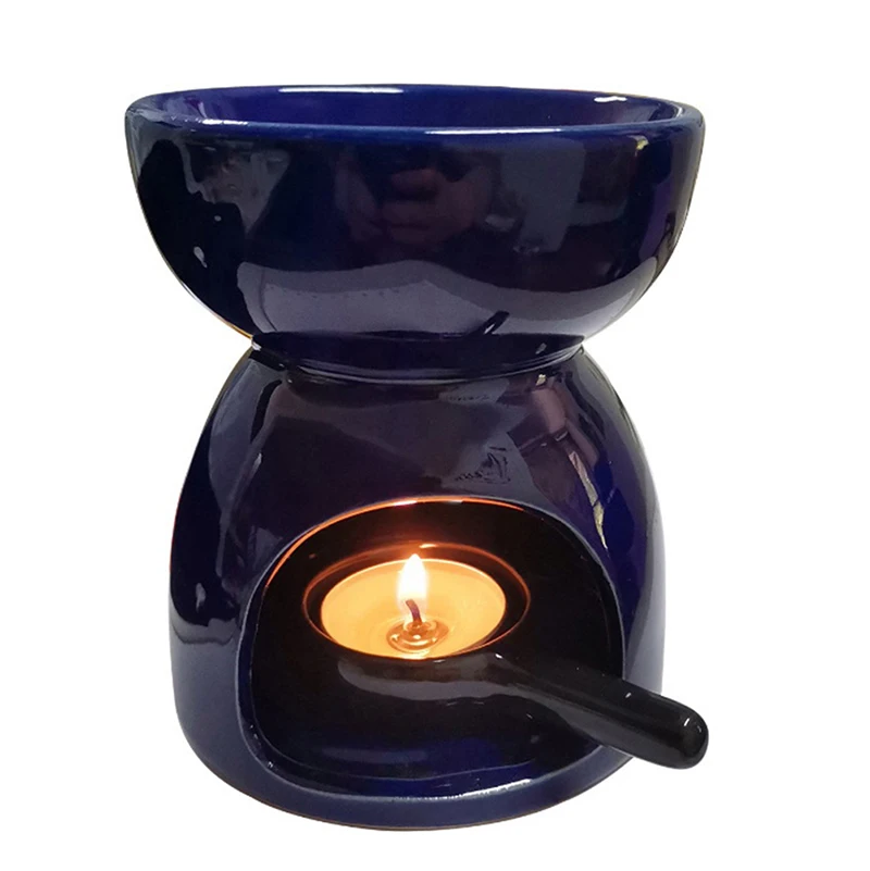 1PC Brand New High Quality Ceramic Aroma Burner Essential Oil Aromatherapy Candle Holder For Home Decoration Hot Cheap - купить по