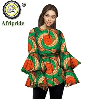 african clothes for women ankara print coats plus size casual outfits long sleeve high waist trench outwear bazin riche s2124003