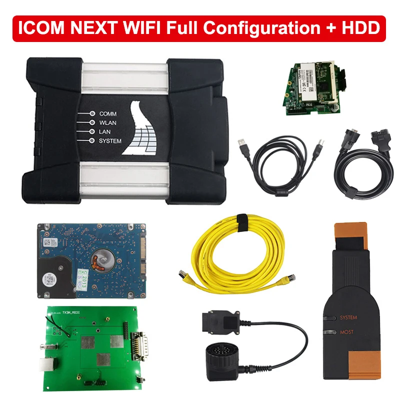 Инструмент диагностики и программирования для BMW ICOM A2 NEXT + B C 3 в 1 инструмент OBD2