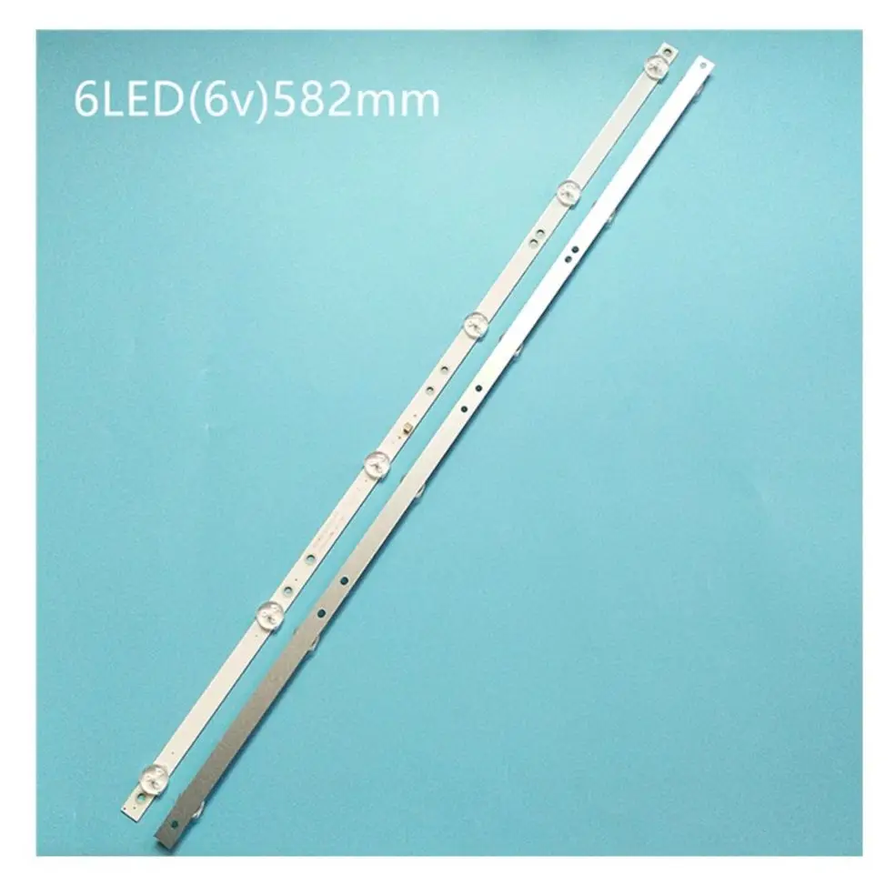 

2pcs LED backlight strip for For 32PHS4062 PANASONIC TX-32FR250K 2T-C32ACSA K320WDX A1 A2 A B Type 4708-K320WD-A2113N01 A1113N11