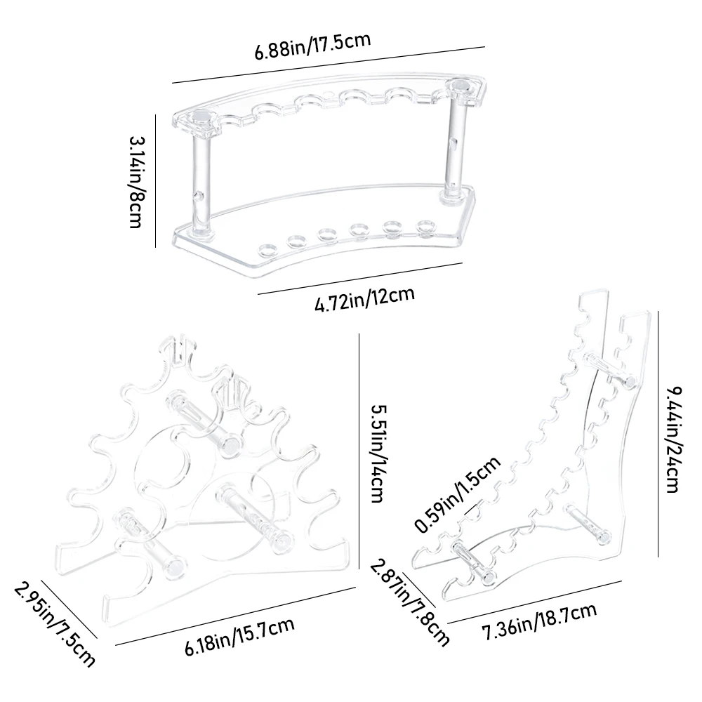 1 шт. акриловый держатель для ручек демонстрационная подставка прозрачная стойка