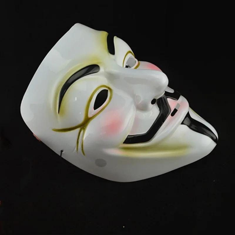 Оптовая продажа Хэллоуин V для вендетты маска реквизит фильм тема лица аксессуар