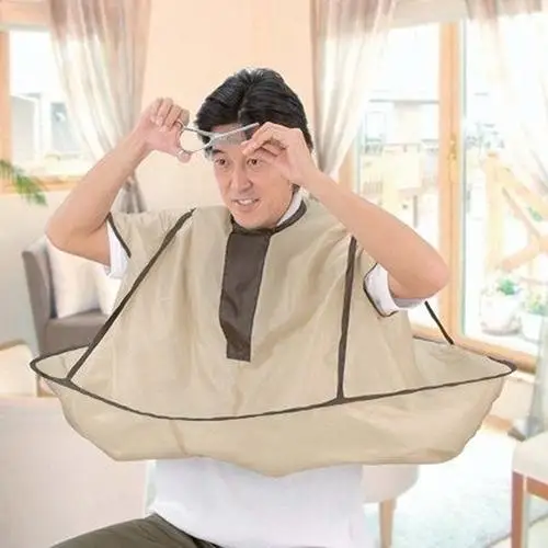 

New Style Hair Cutting Salon Barbers Hairdressing Gown Home Use Adult Hair Cutting Cape Dye Apron Family Cloak Umbrella Cape