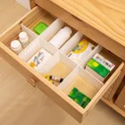 Регулируемый пластиковый разделитель для ящиков, полки для хранения сделай сам, разделительная доска для дома, разделительные инструменты, экономящие пространство