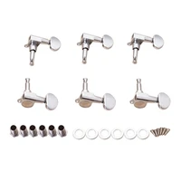 6pcs guitar machine heads knobs guitar string tuning pegs machine head tuners for electric or acoustic guitar