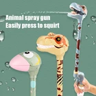Мультяшный динозавр, страусиный водяной пистолет, игрушка, детский водяной пистолет, детский летний пляжный бассейн, игрушки для ванной комнаты