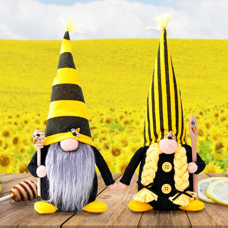 Шмель полосатый гном скандинавский шведский медовый пчелиный эльф домашний