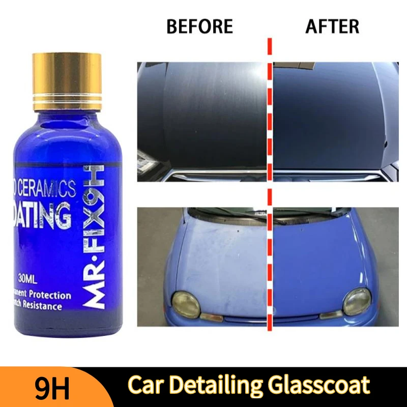 Керамическое покрытие для автомобильного детейлинга жидкое гидрофобное