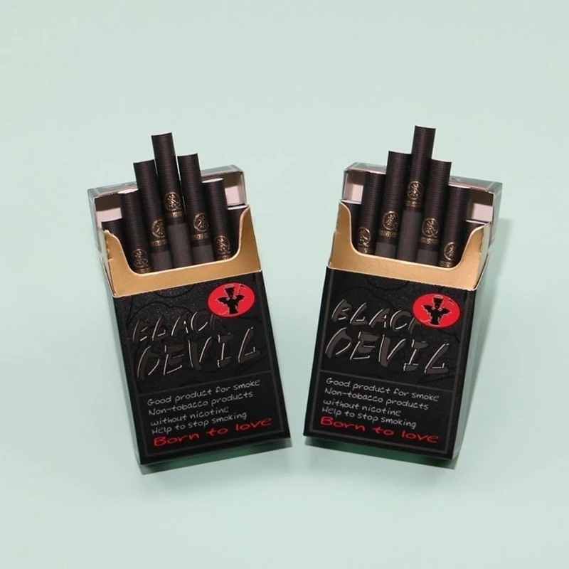 

Fragrant Chocolate Flavor Mint Free Non Tobacco Substitute 100% Nicotine Free And Tardark Devil Chocolate Flavor