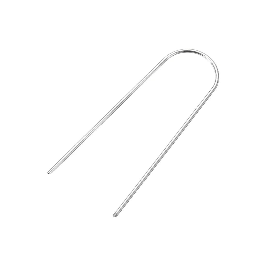 

uxcell 30pcs U-Shaped Garden Staples Pegs U Pins Round 100x40x3mm 150x40x3mm 200x40x3mm 100x30x3mm